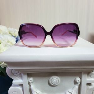 Kate Spade Lorna purple ombre oversized square sunglasses 🫐💜🔮